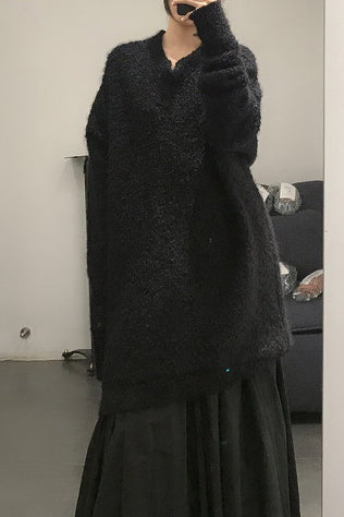 marc le bihan sweater 2711 black